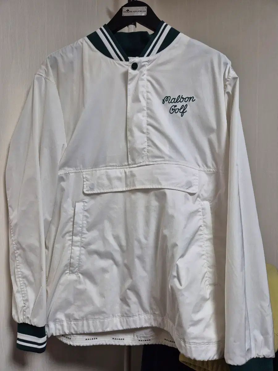 マルボンゴルフ 白 アノラック ウィンドブレーカー L