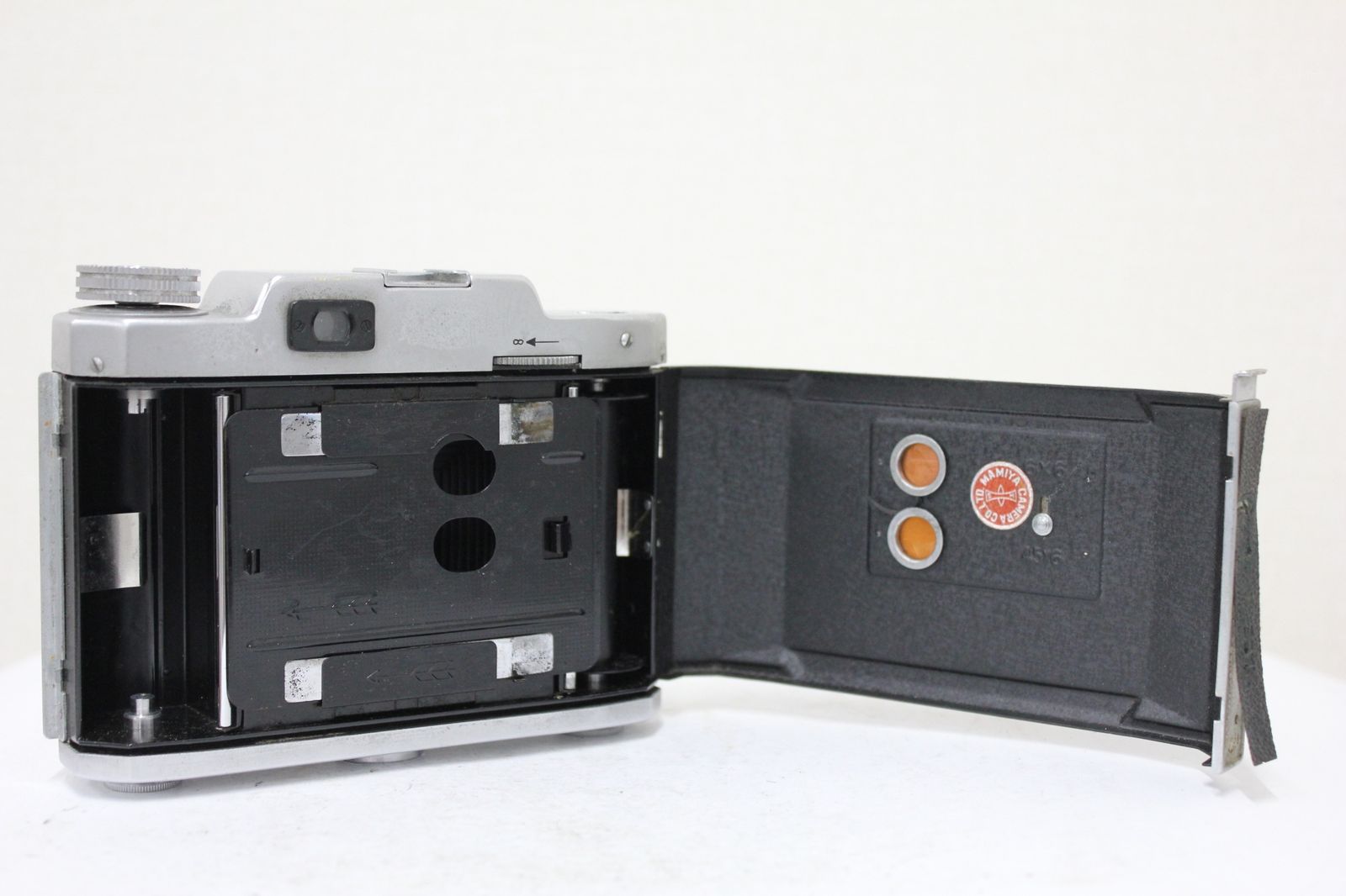 訳あり品】 マミヤ Mamiya-6 SEKOR T 7.5cm F3.5 蛇腹カメラ e4394