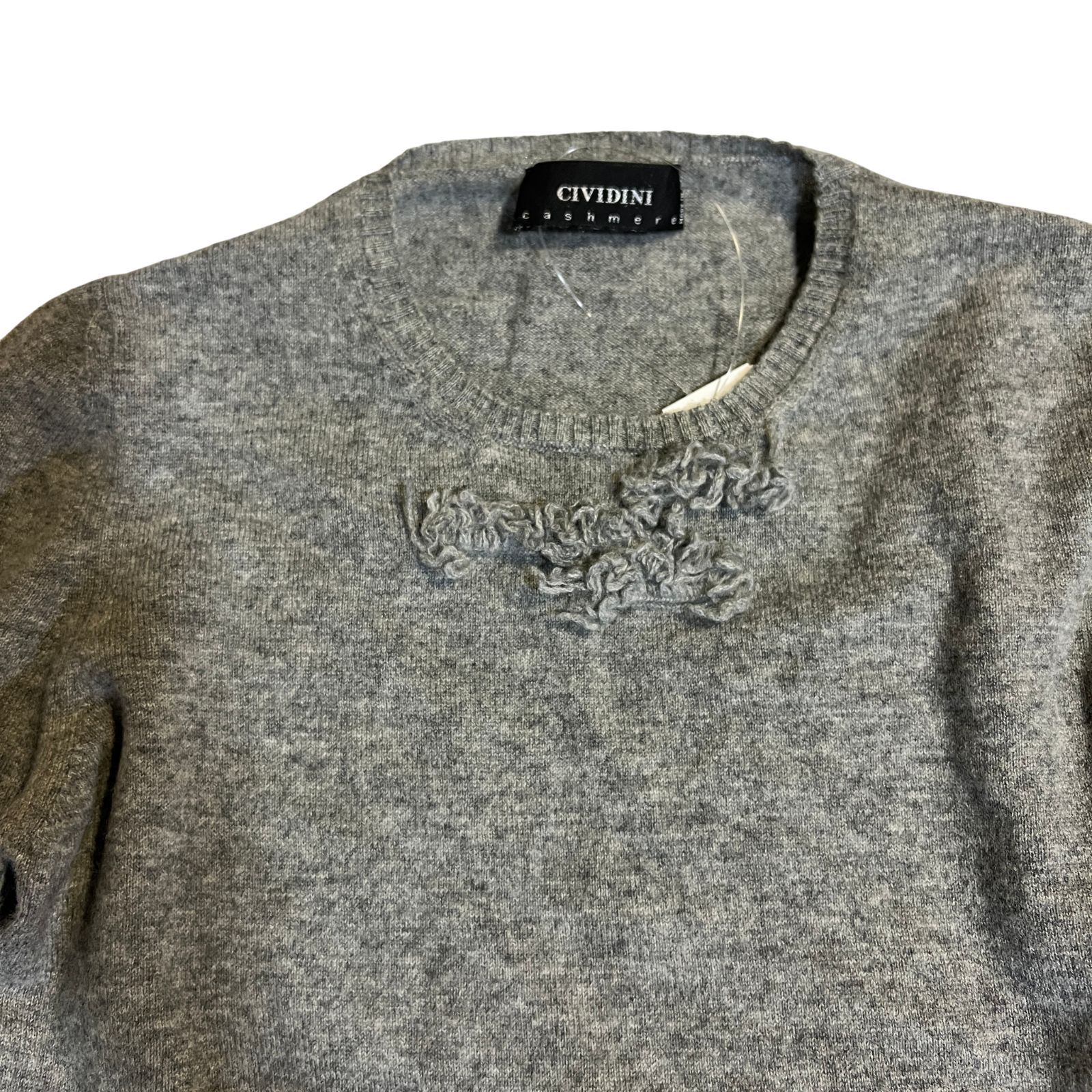 美品　CIVIDINI　チヴィディーニ インターシャ編みニット ミドルゲージ　M 美品 CIVIDINI チヴィディーニ インターシャ編みニット ミドルゲージ M
