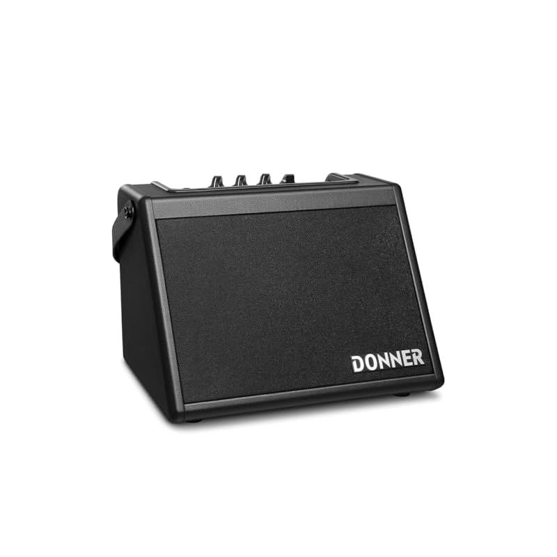 Donner アンプ 電子ドラム キーボード用 20W 外部 スピーカー 小型