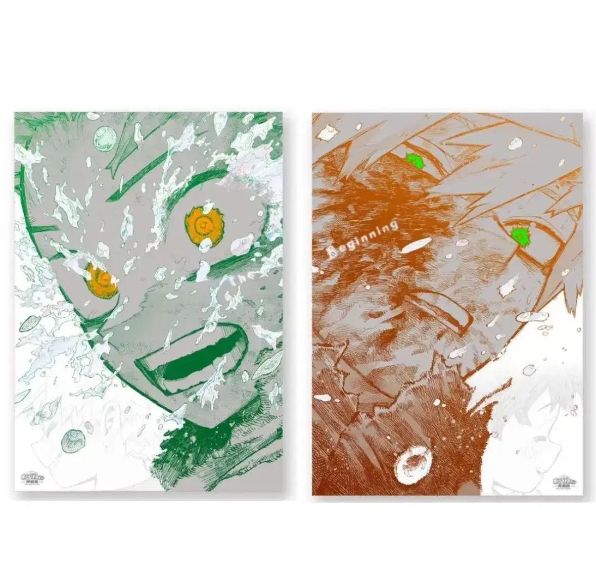 僕のヒーローアカデミア ヒロアカ 原画展 THE B ドビ ONE フォース ポスター