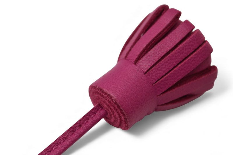 エルメス ブックマーク/チャーム HERMES カルメンチータ GRAND POMPON