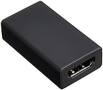 【中古】「非常に良い」エレコム 変換アダプタ HDMI(タイプA)メス-VGA ブラック AD-HDMIVGABK