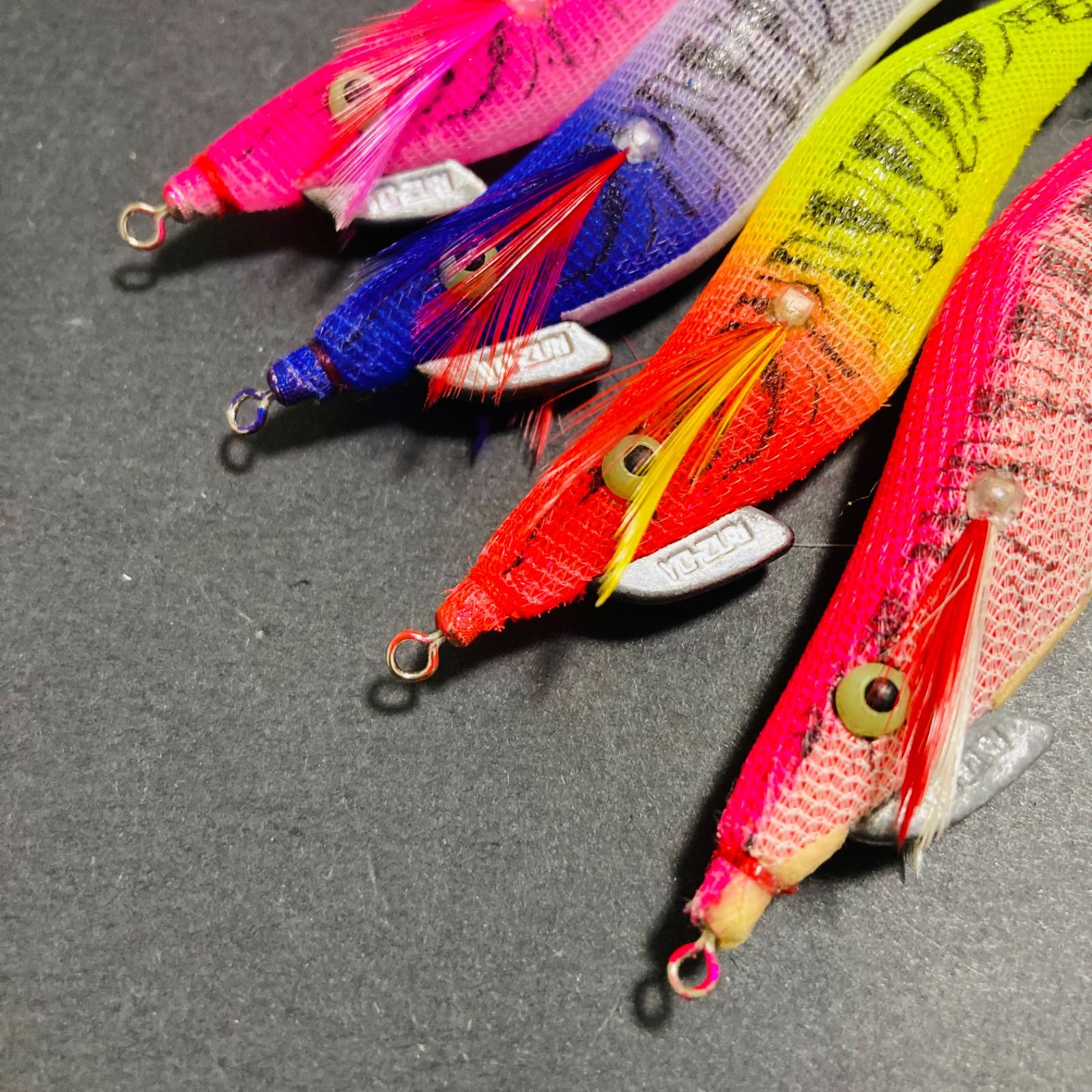 美品】 アオリーQ 2号 ドロッパー オモリグ イカメタル スッテ