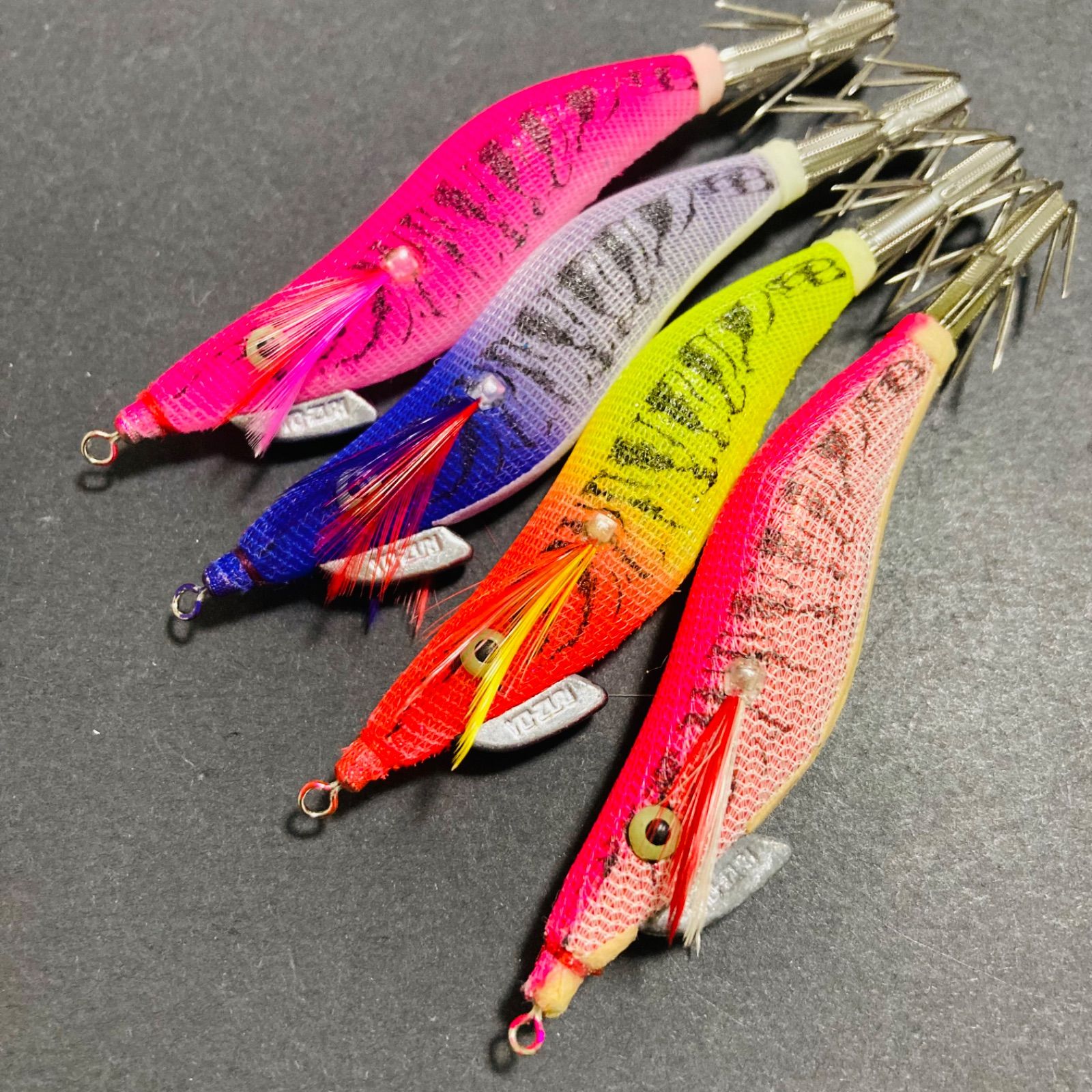 美品】 アオリーQ 2号 ドロッパー オモリグ イカメタル スッテ