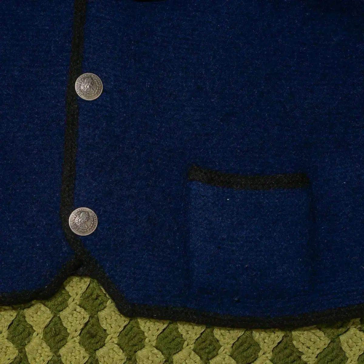 ドイツ産 ボイルチロリアンウール ジャケット - メルカリ