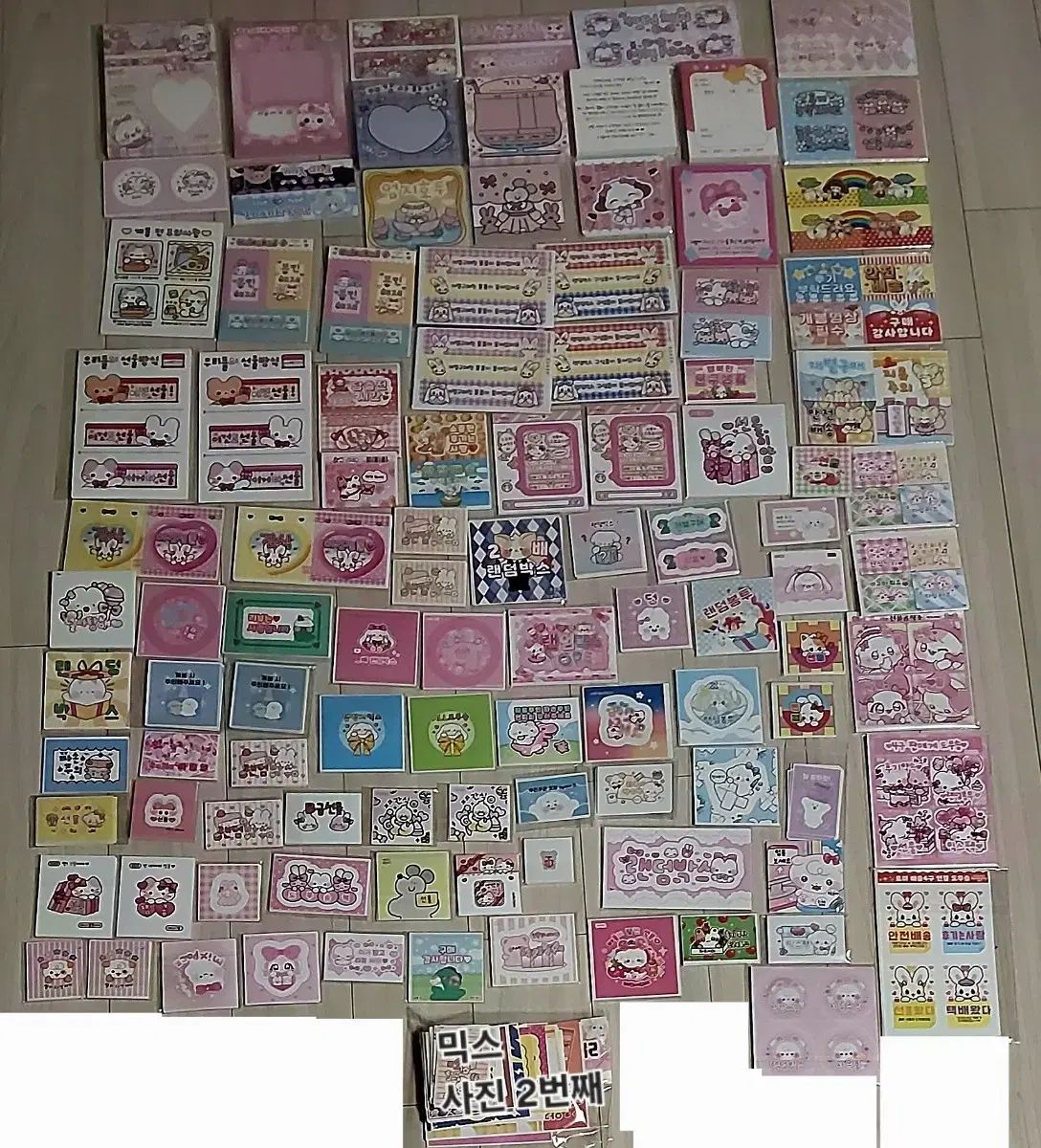 韓国雑貨 文房具 スティッカー シール ステッカー レシート メモ用紙 トレカ ヘダー タグ