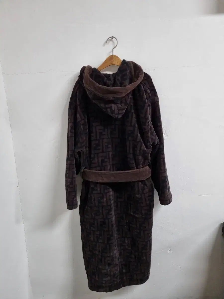 FENDI FF ロゴ フード付き バスローブ