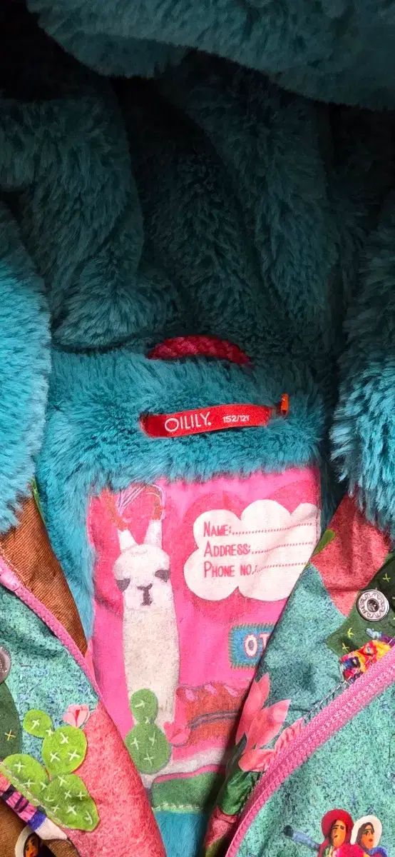  オーリリー ピンク ファー裏地 フード ダックダウン その他 ジャケット ブルゾン