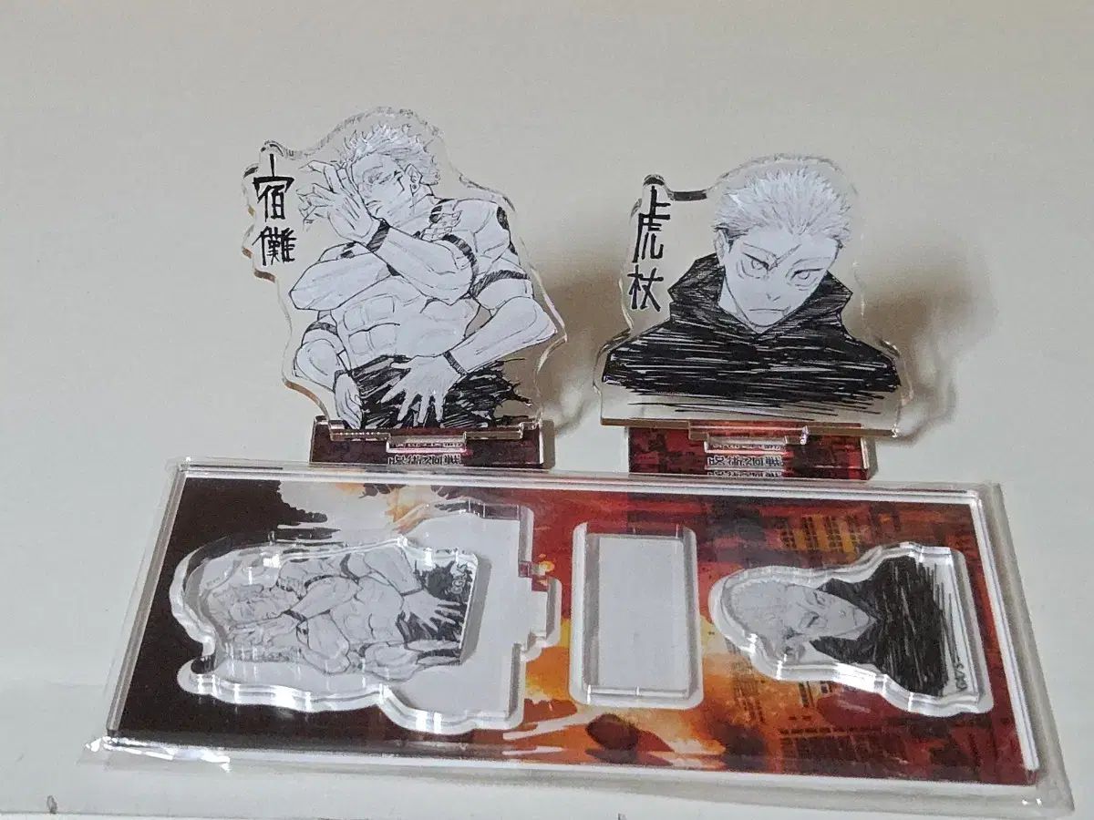 呪術廻戦 原画フィギュア 平安版 宿儺 虎杖 悠仁 アクリルスタンド
