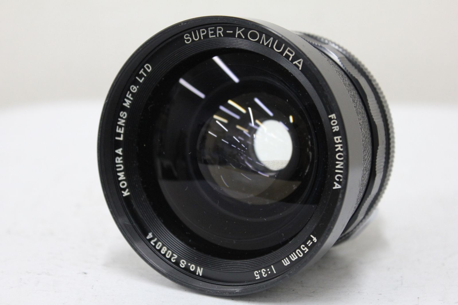 コムラ Super Komura For Bronica 50 mm F 3 5 中判レンズ e 4433