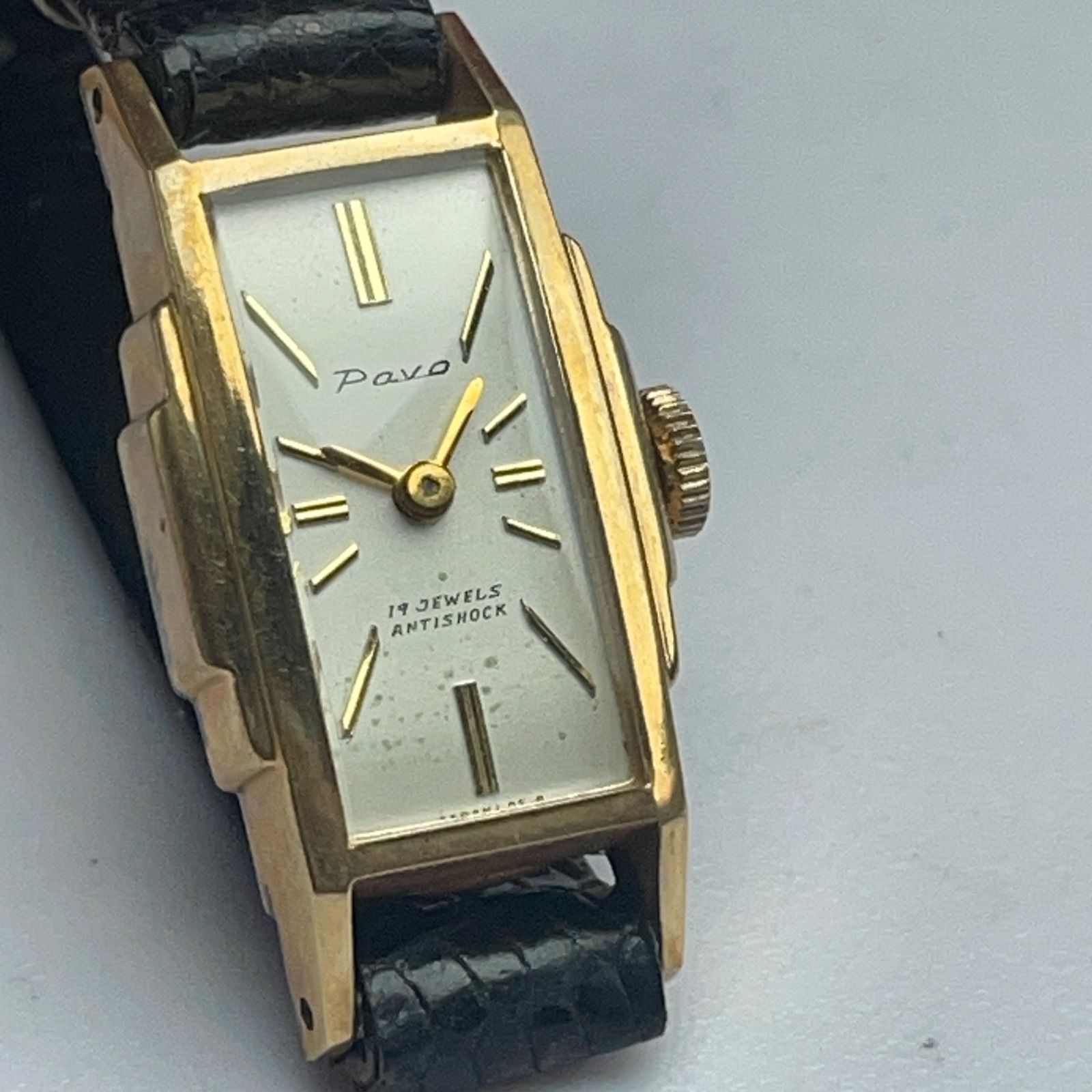 ☆OH済 希少 デッドストック未使用 14KGF ORIENT Pavo 手巻