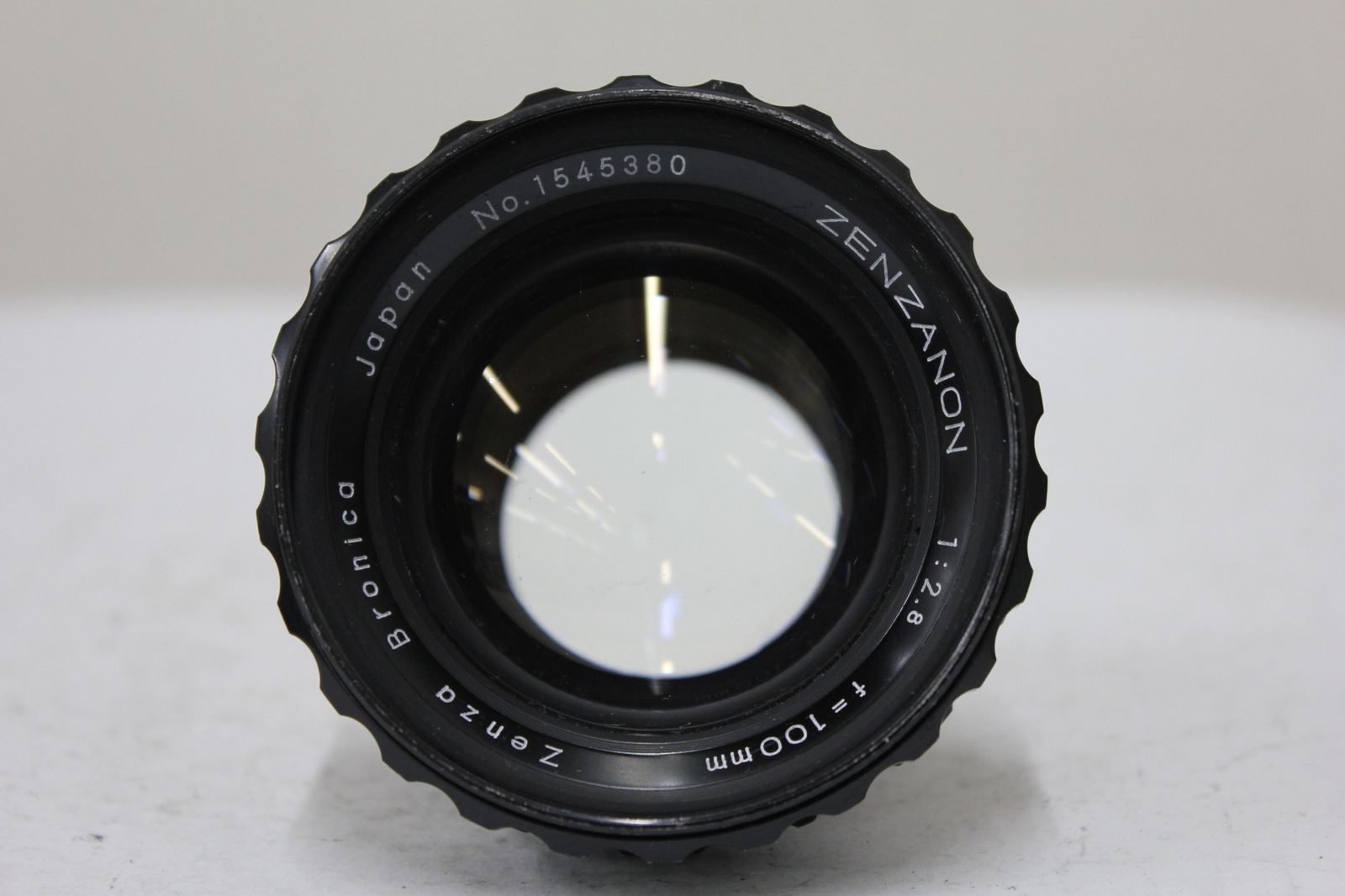 ゼンザブロニカ Zenza Bronica Zenzanon 100 mm F 2 8 中判レンズ e 4435