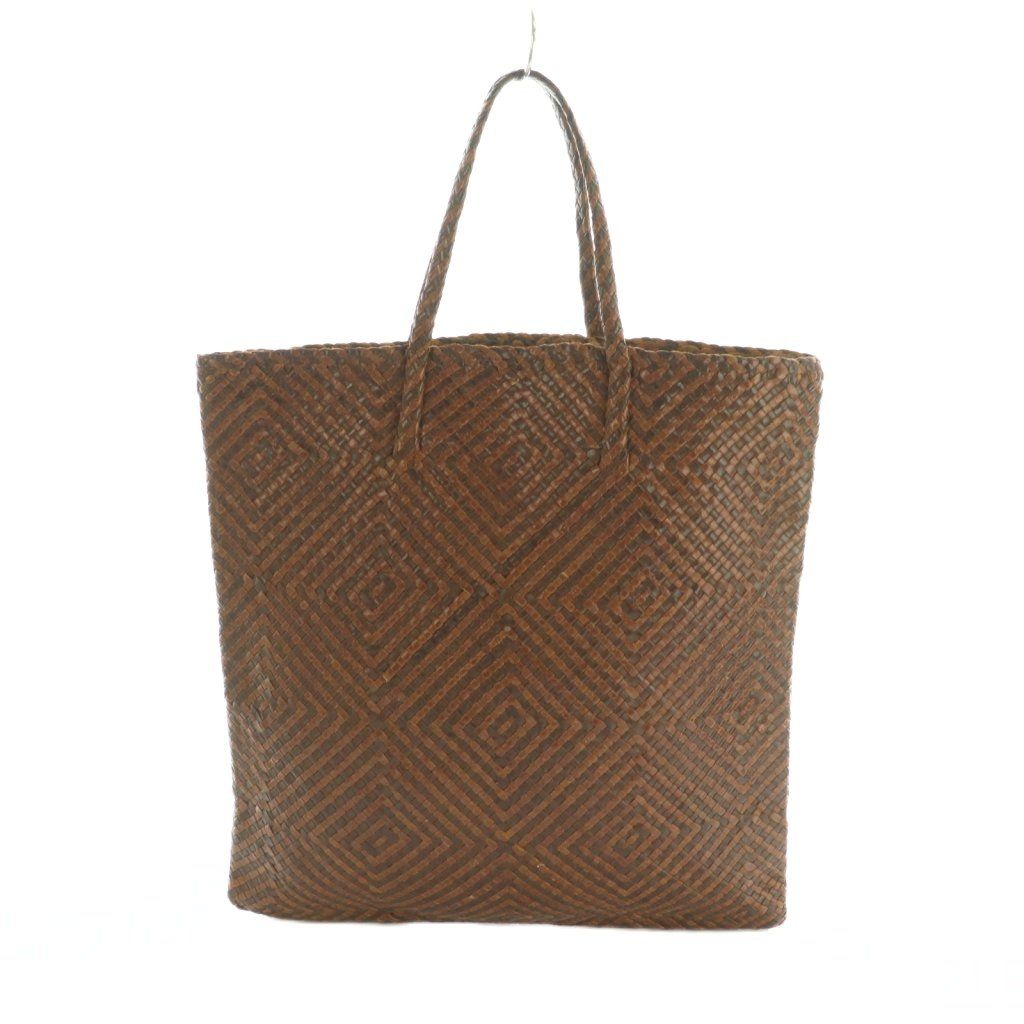 ヨーガンレール JURGEN LEHL ハンドバッグ レザー メッシュ ブラウン