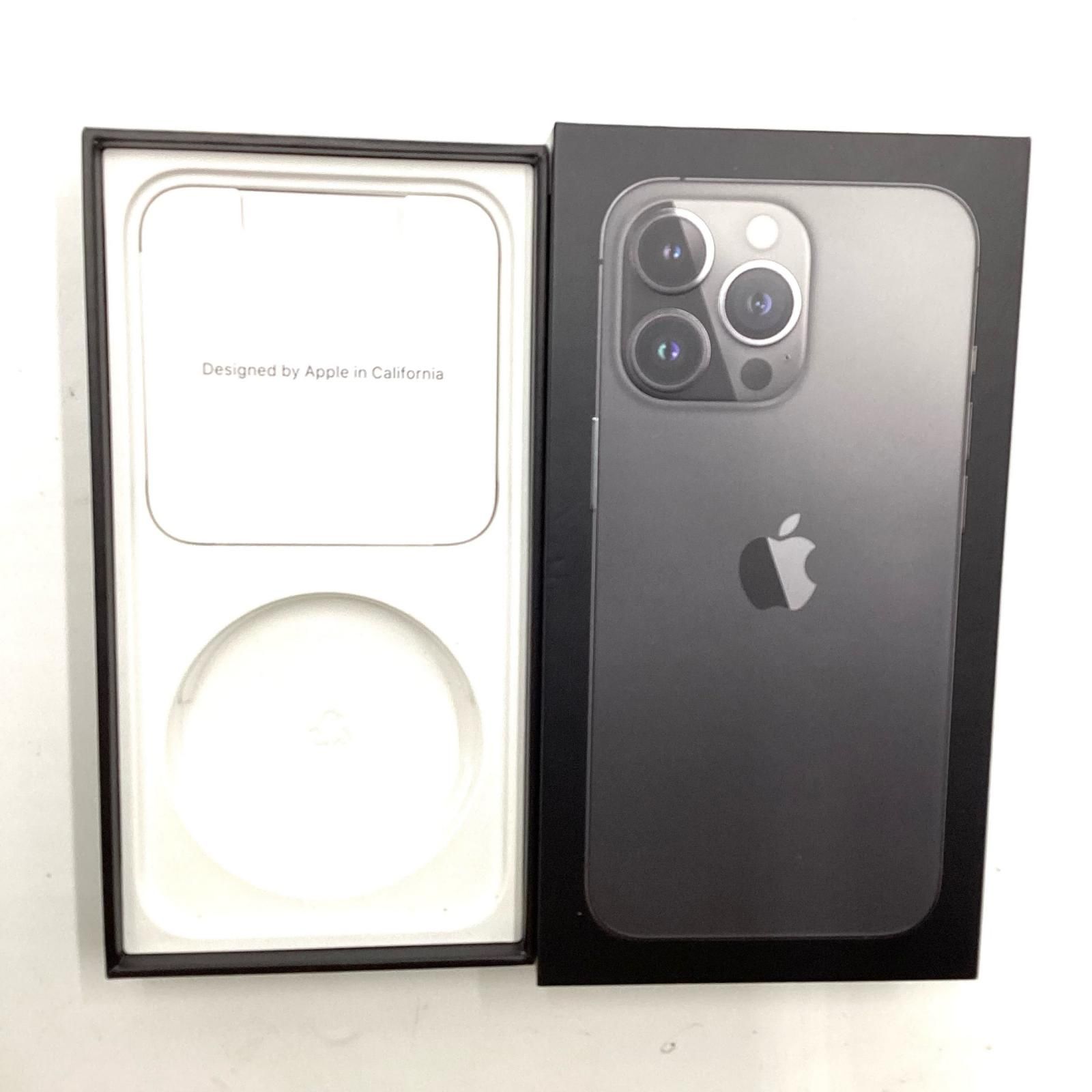 iPhone 13 Pro 128GB グラファイト docomo 動作確認済 74%【全額返金