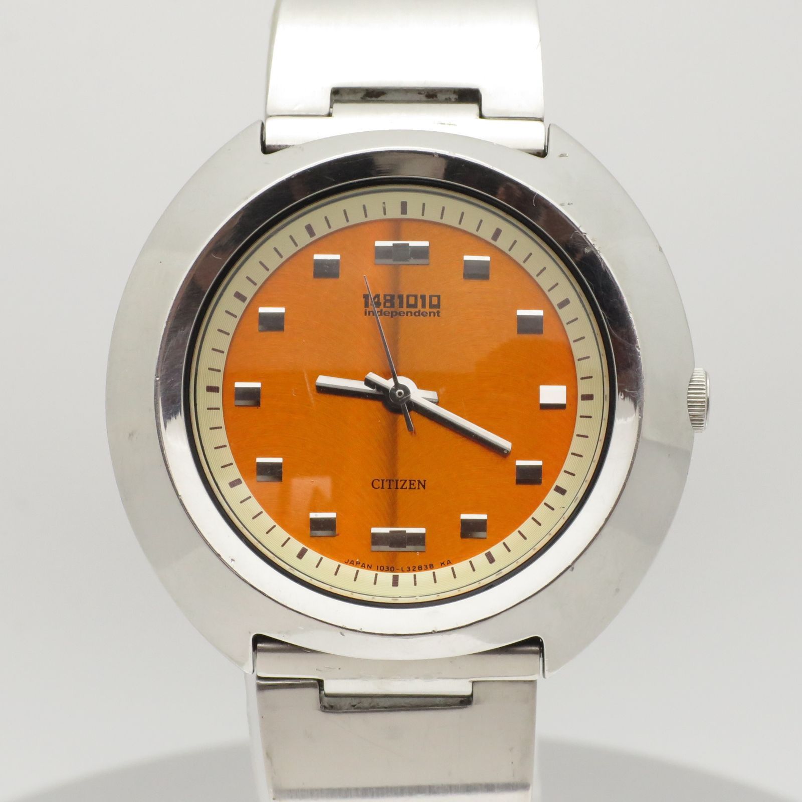 新品電池】1481010 インディペンデント シチズン メンズ腕時計