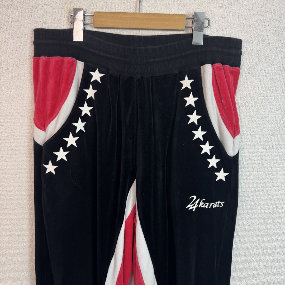 24karats 24カラッツ セットアップ ジャージ ベロア EXILE PRIDE ロゴ