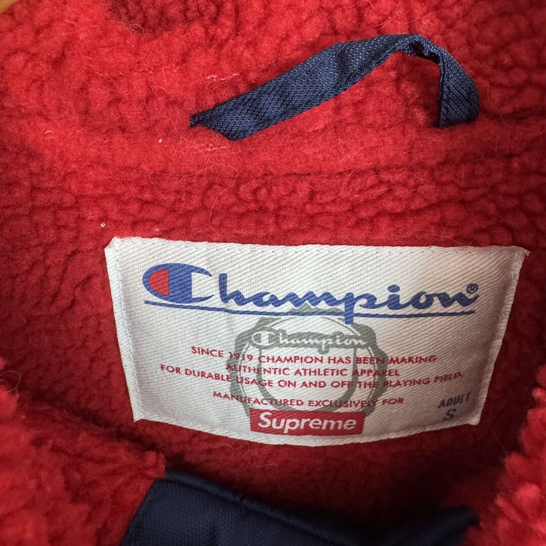 Supreme シュプリーム Champion チャンピオン ベンチコート 裏ボア