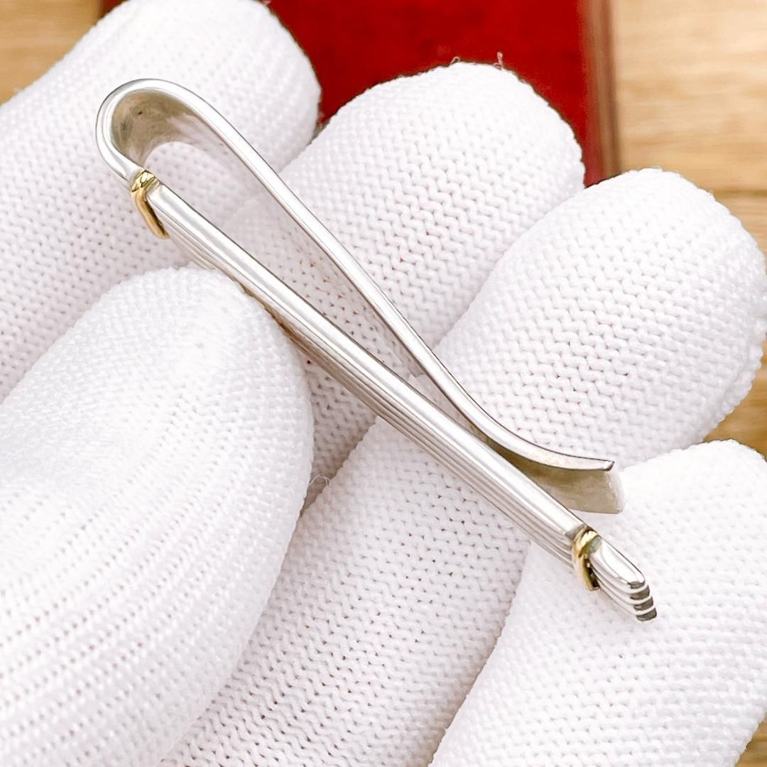 ジョージジェンセン シルバー925 ネクタイピン　カフス　バーバリー ジョージジェンセン GEORG JENSEN 156 ネクタイピン Ag925 シルバー
