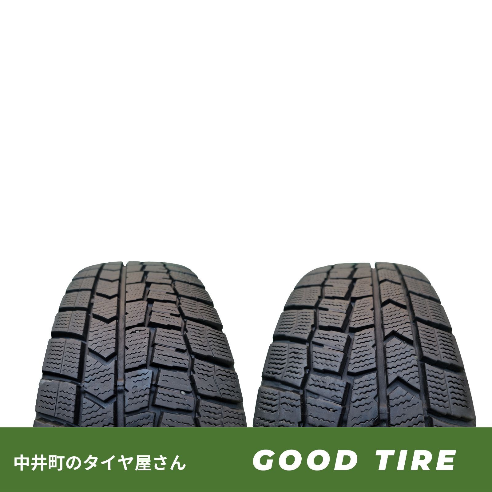 185 60 R 15 ダンロップ WM 02 2本 冬用 8分山 タイヤ アクア シエンタ フィット ノート ヴィッツ 7270