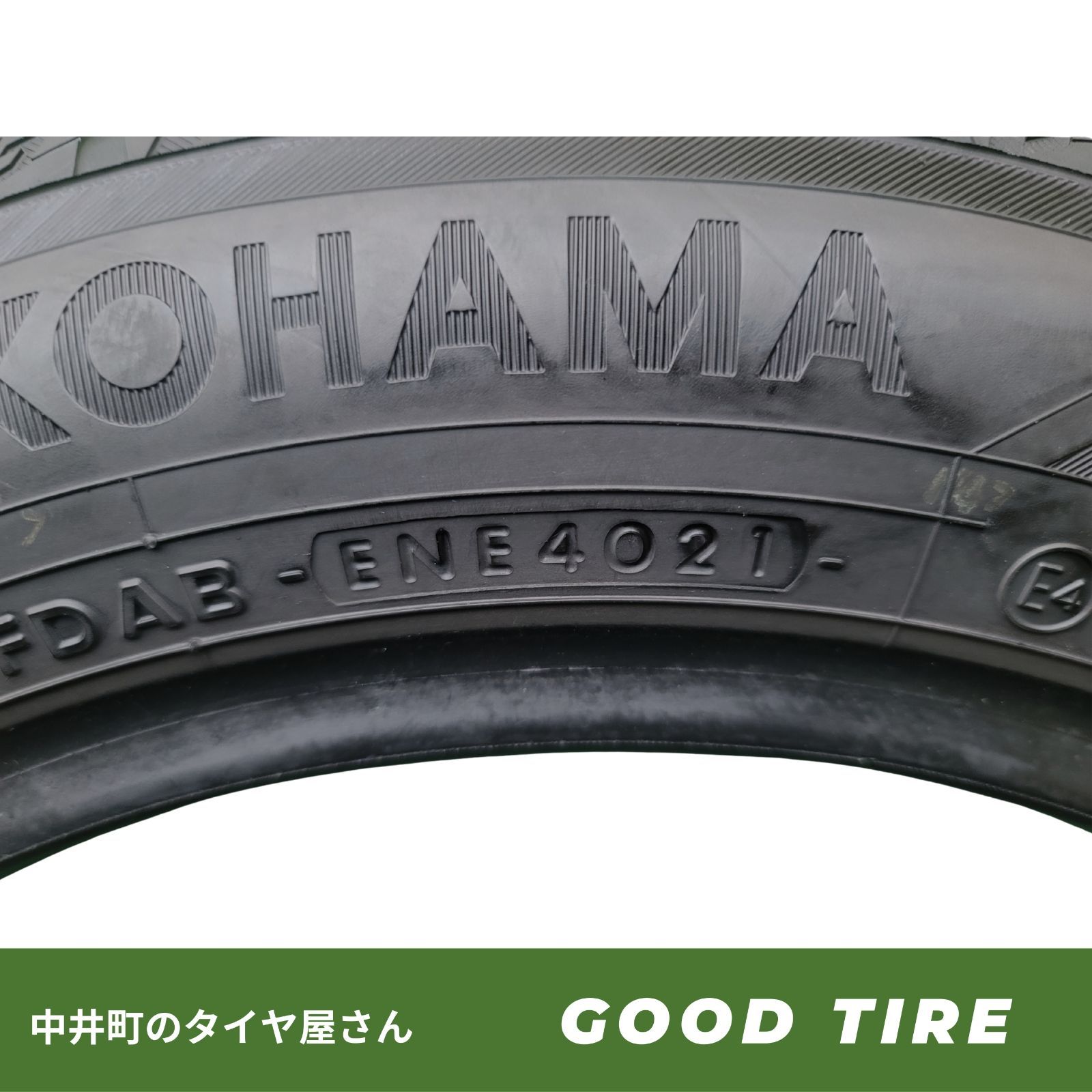 175/60R16 ヨコハマ ICEGUARD IG60 2021年製 4本 冬用 8分山 中古