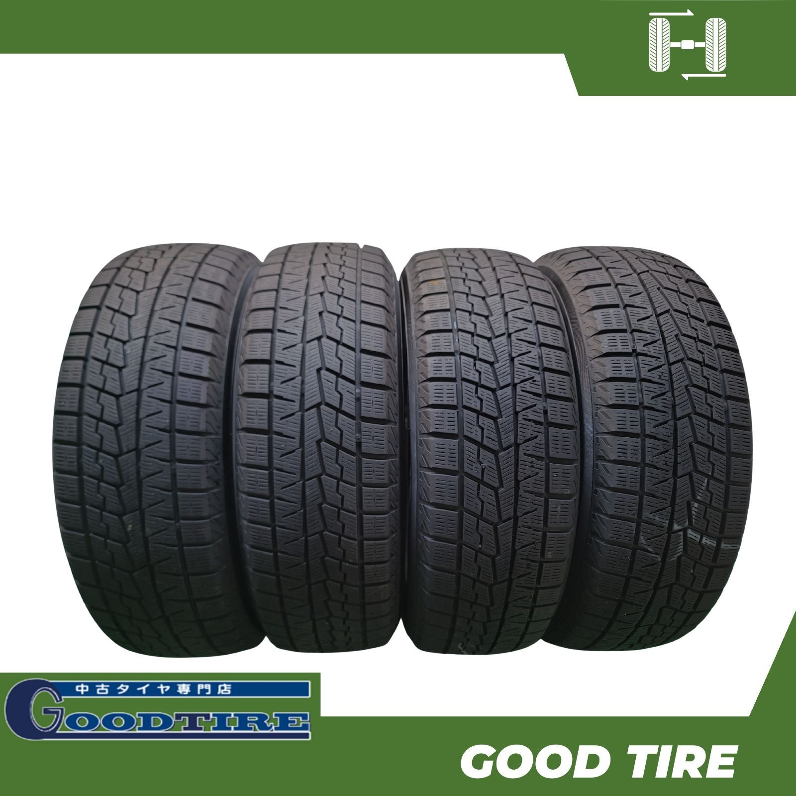 195 65 R 15 ヨコハマ IG 70 製 4本 冬用 7 5分山 タイヤ プリウス ノア ヴォクシー セレナ ステップワゴン 7275