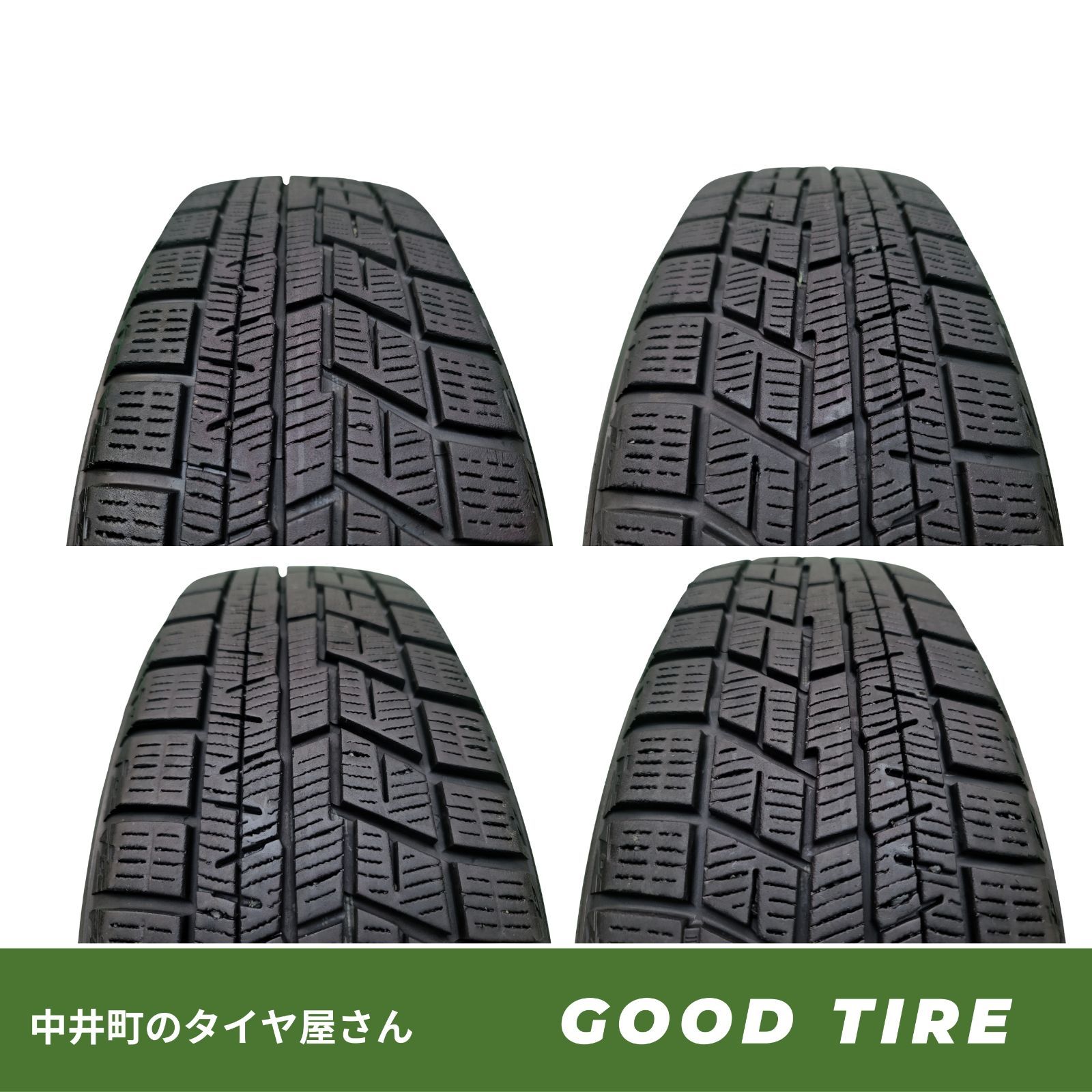 175 60 R 16 ヨコハマ IG 4本 冬用 8分山 タイヤ ラクティス アクア上級グレード 7277