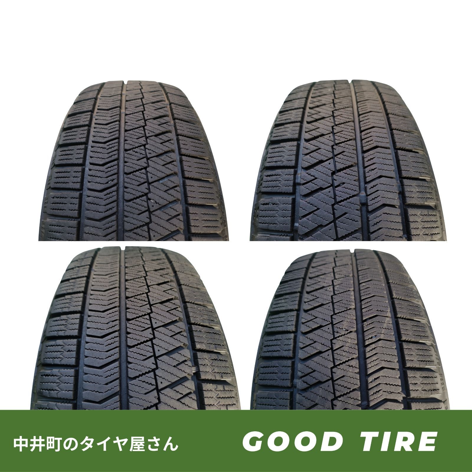 215 60 R 16 ブリヂストン BLIZZAK VRX 2 冬用 4本セット 7 5分山 タイヤ オデッセイ エスティマ クラウン 7268