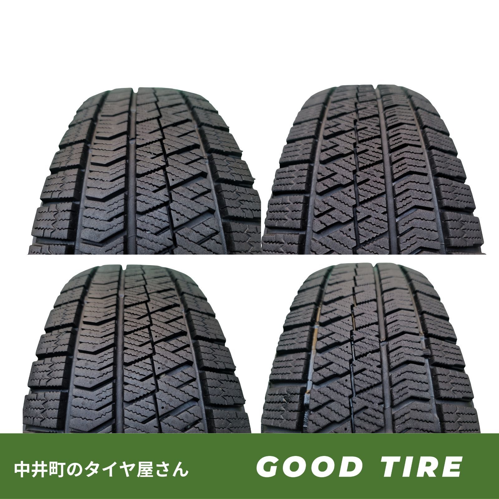 185/65R15 ブリヂストン BLIZZAK VRX2 2022年 2023年×3 4本 冬用 7.5分