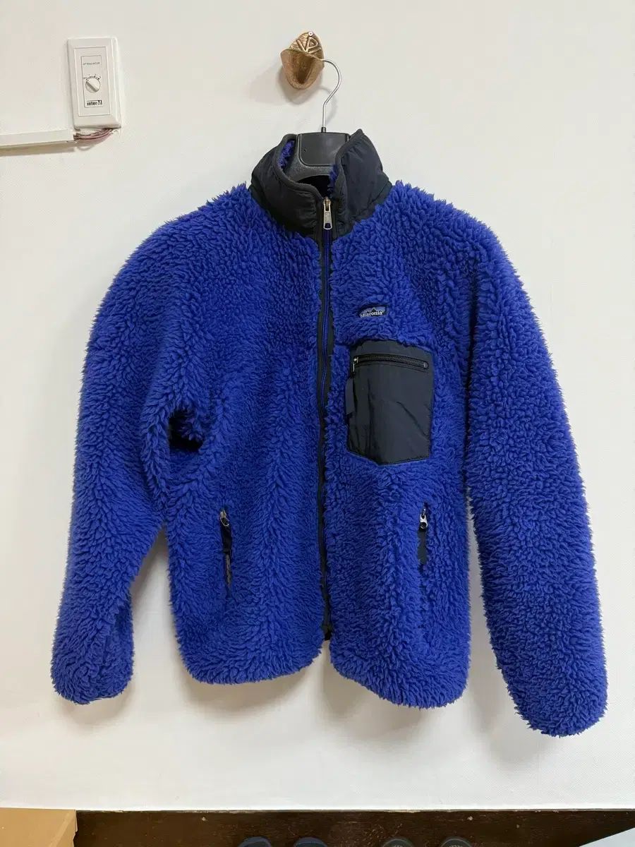 ヴィンテージ patagonia パタゴニア USA ディープファイル ブルー M