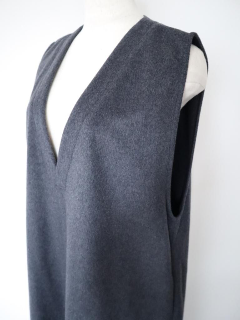  製 Honnete オネット ジャンパースカート F フリー チャコールグレー ロング シンプル 大人 み 6460743 その他 ロングスカート