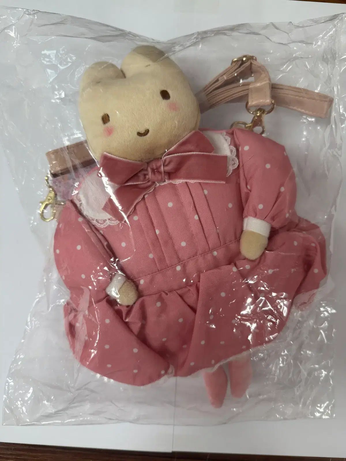 サンリオ マロンクリーム ファッションショー ポーチ ぬいぐるみ バッグ