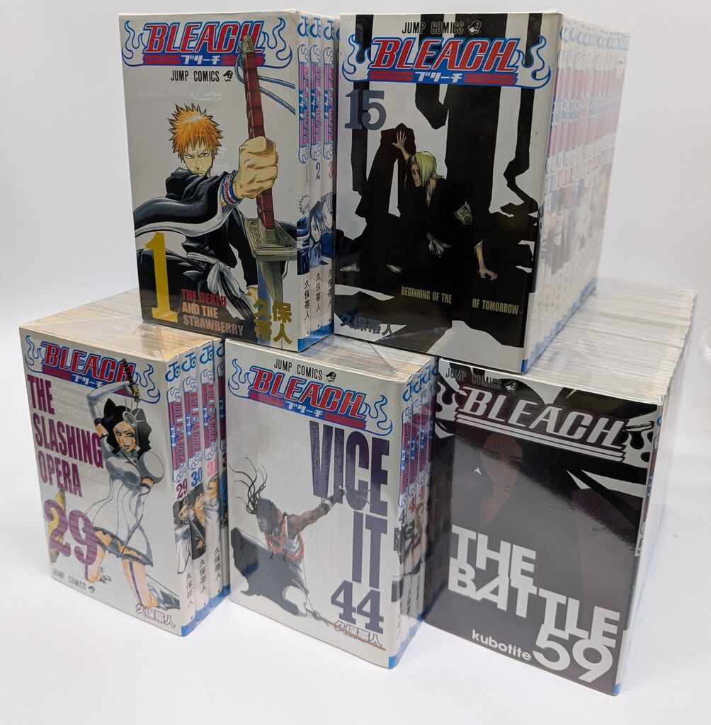 BLEACH 全74巻セット 久保帯人 集英社 久保帯人 BLEACH 全74巻 セット - メルカリ