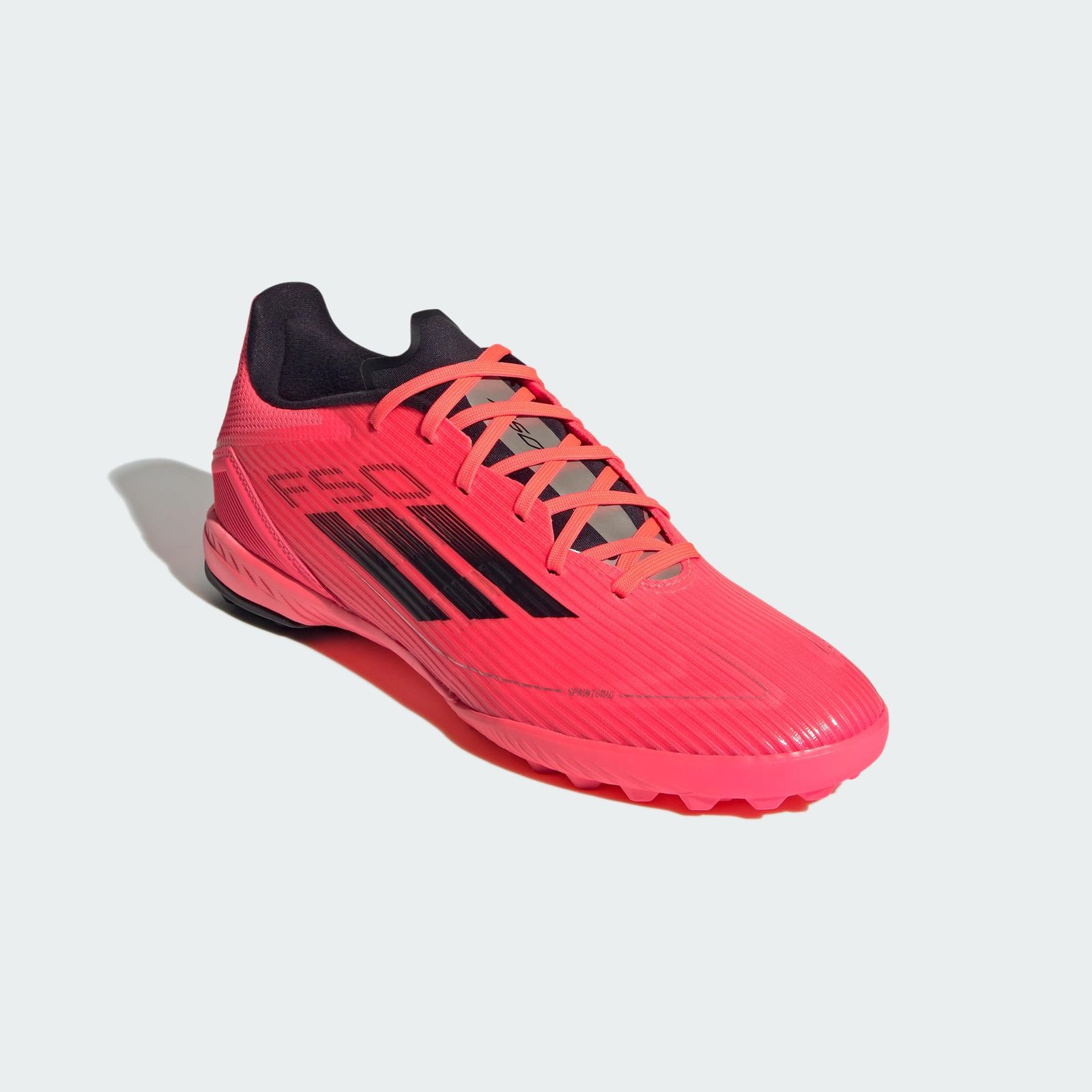大阪背面 ウェア アディダス] フットサルシューズ F50 LEAGUE TF NIR06 ターボ/オーロラ