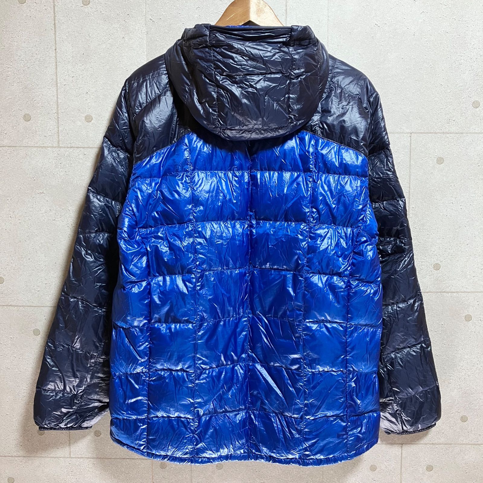 【美品✨L】モンベル スペリオダウンパーカ ジャケット キルティング 黒 青 モンベル ｜ オンラインストア ｜ スペリオダウン パーカ Men's