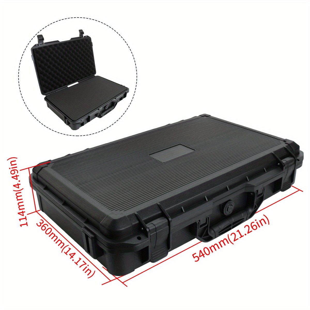 小売業者 【防水・耐衝撃】精密機器用ツールケース ハードケース 収納