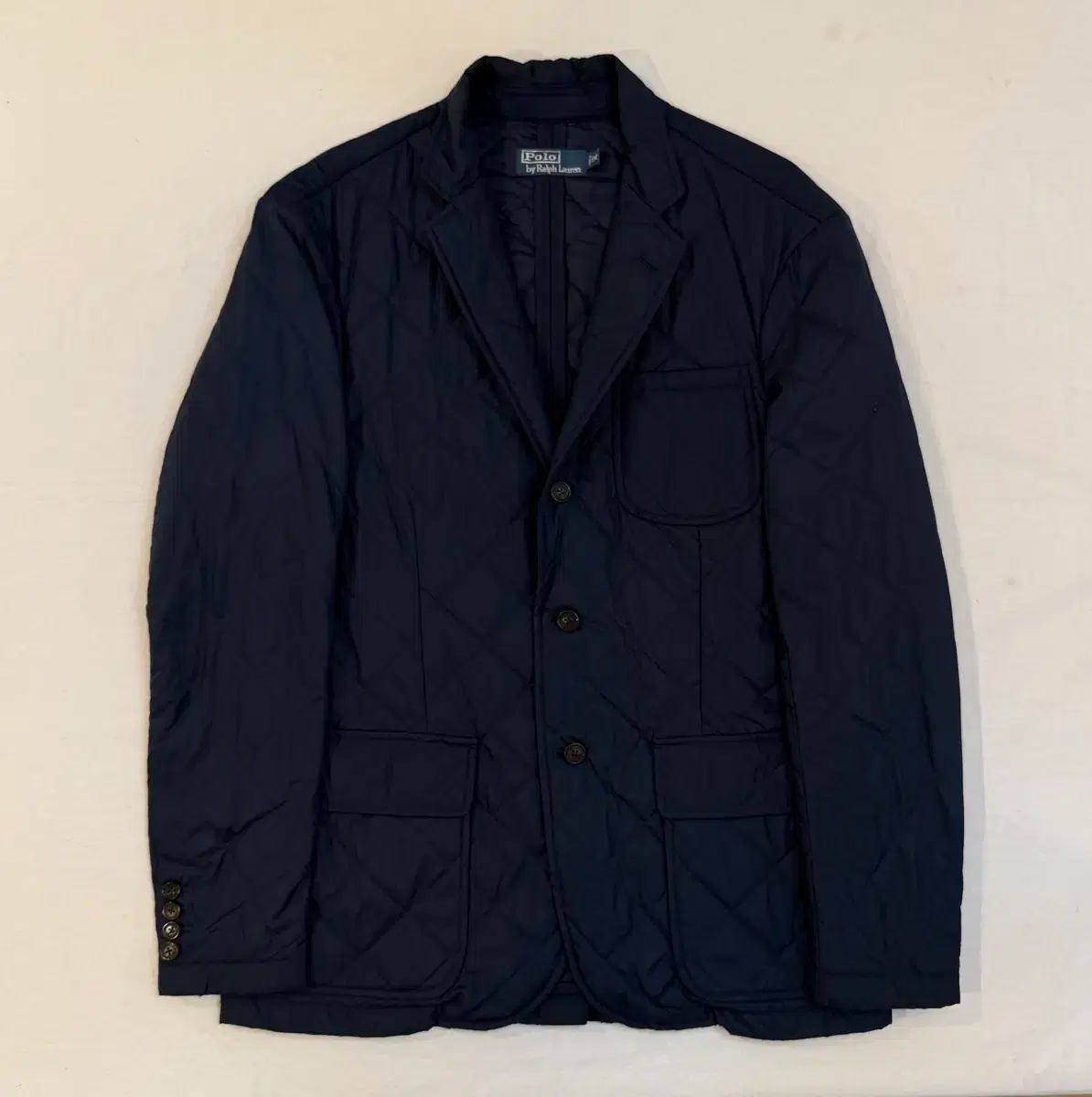 00 s ポロラルフローレン キルティング ブレーザー ネイビー