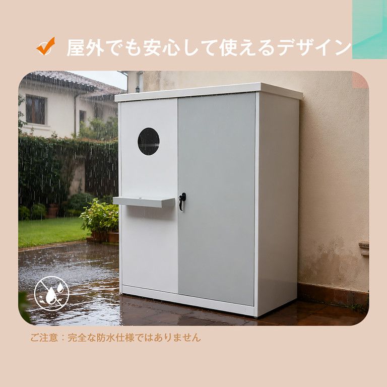 高耐候性 頑丈設計