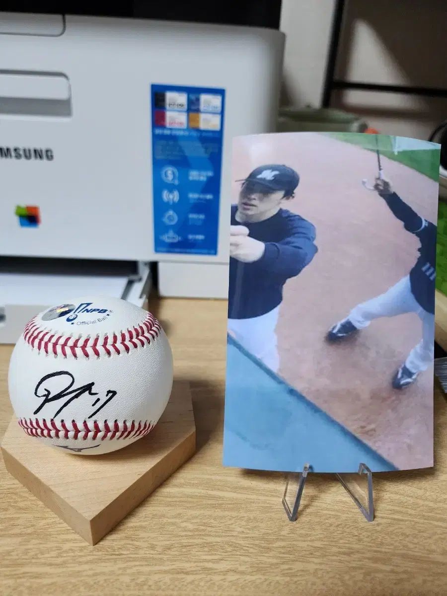 NPB 球 ササキローキ 直筆サインボール