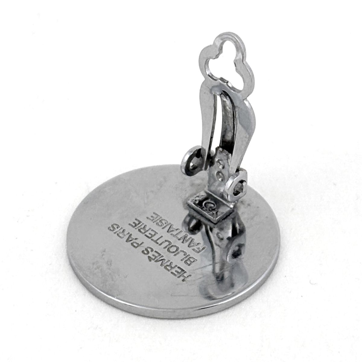 エルメス HERMES セリエ イヤリング コイン ラウンド 丸型 イヤリング