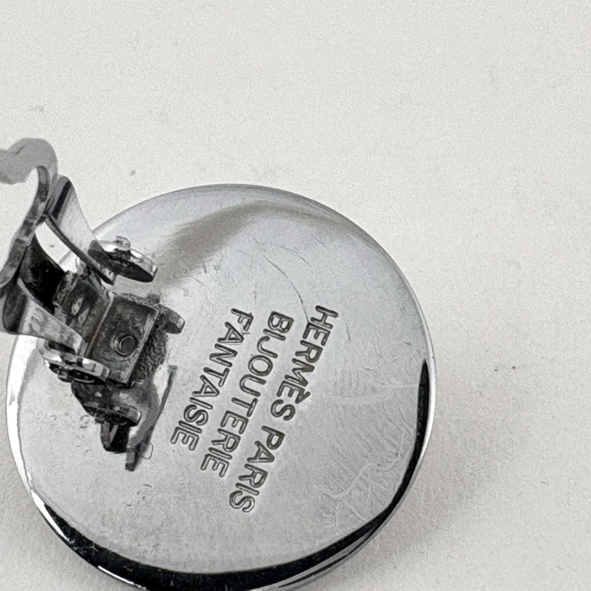 エルメス HERMES セリエ イヤリング コイン ラウンド 丸型 イヤリング