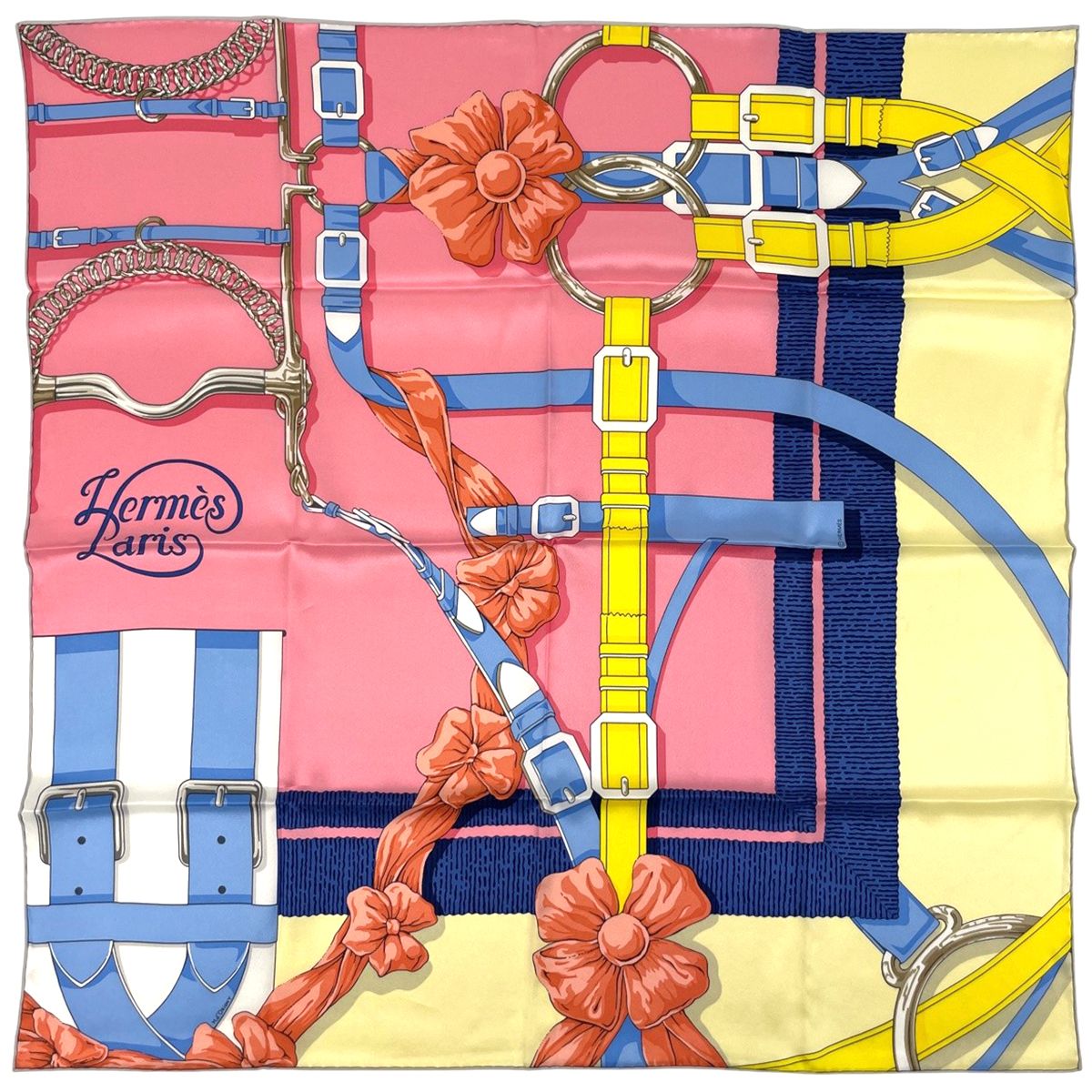 エルメス HERMES カレ 70 Grand Manege Detail グラン マネージュ