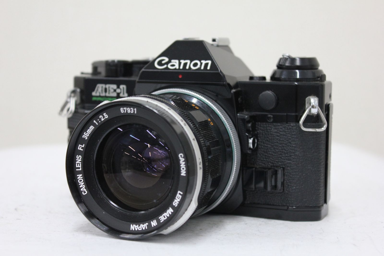 キャノン Canon AE-1 PROGRAM ブラック FL 35 mm F 2.5 ボディレンズセット e 4460