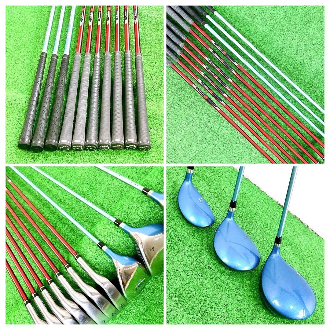 豪華10本 IGNIO イグニオ Caledonia カレドニア ONESIDER ワンサイダー レディースゴルフクラブセット 女性 初心者 フレックスL 右利き クラブセット レディース クラブ
