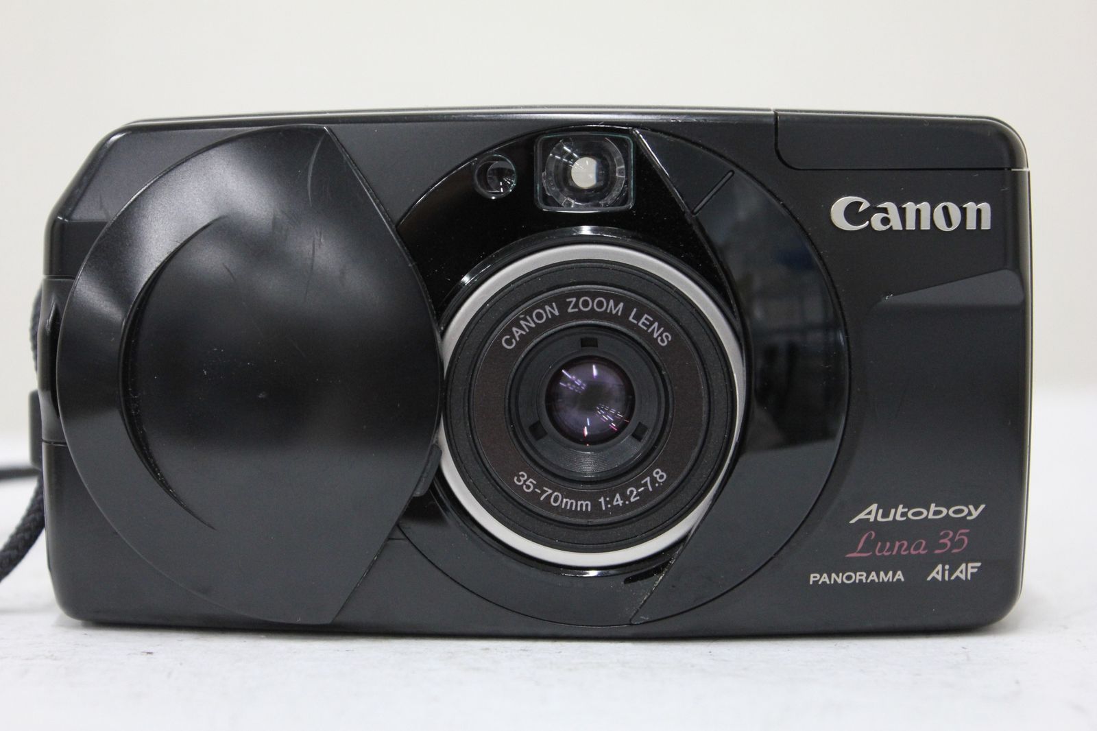 キャノン Canon Autoboy Luna 35 ブラック 70 mm F 4 2 7 8 コンパクトカメラ e 4462