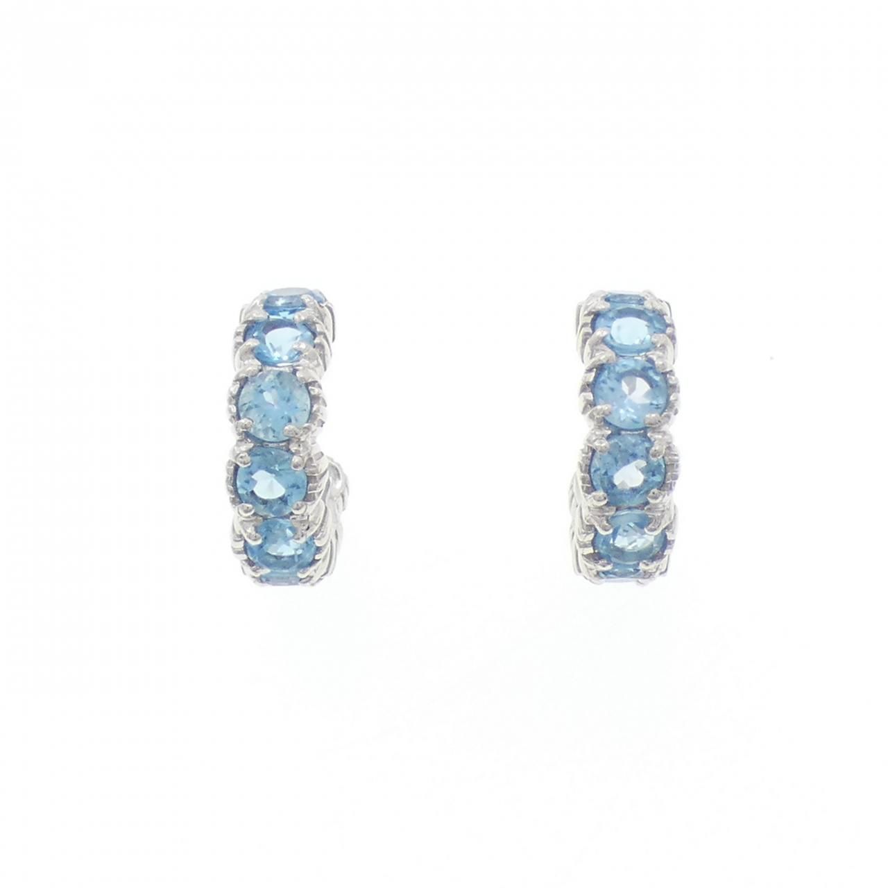 スタージュエリー ブルートパーズ ピアス - メルカリ