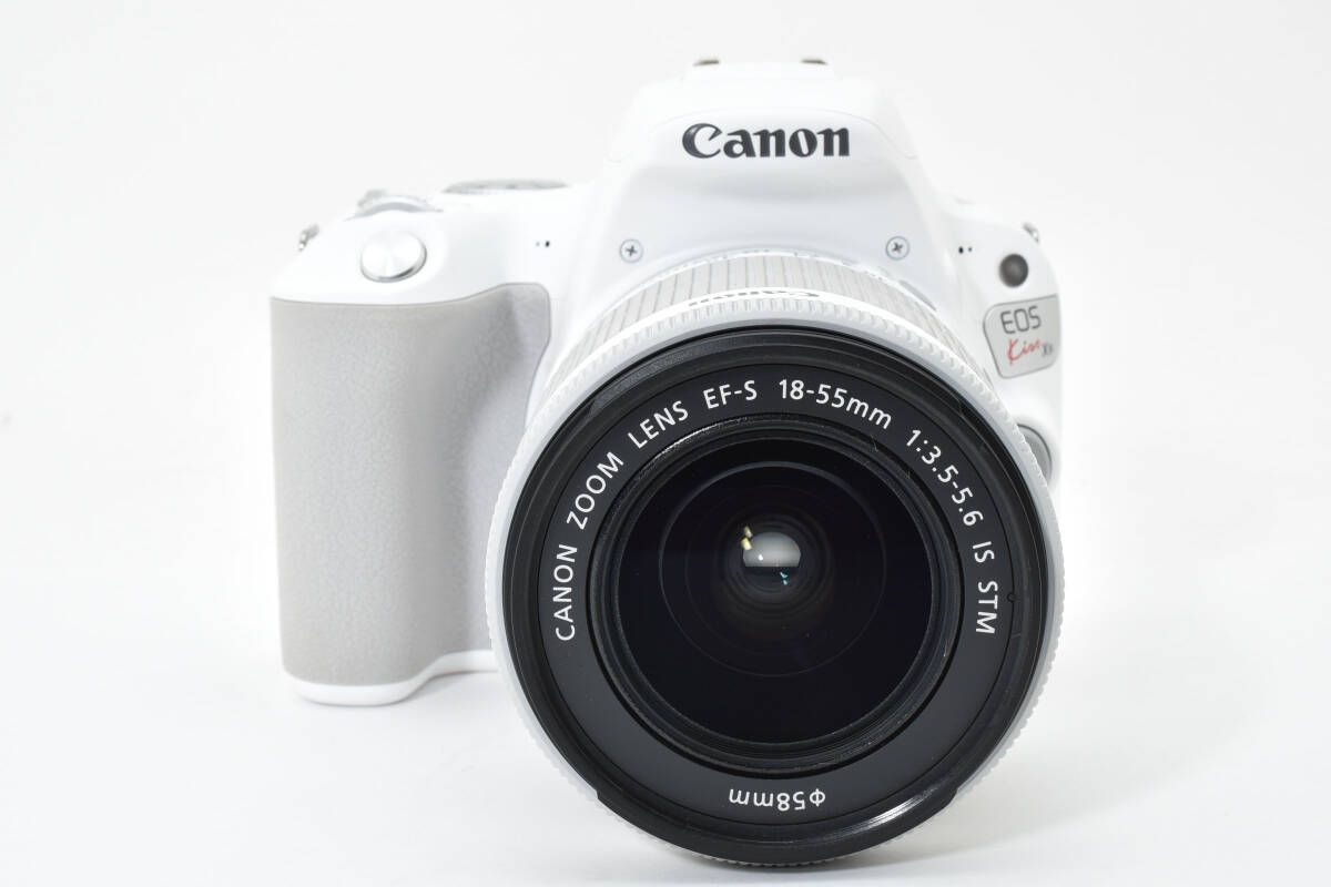 ☆極上品☆キヤノン Canon EOS Kiss X9 ボディ ホワイト / EF-S 18