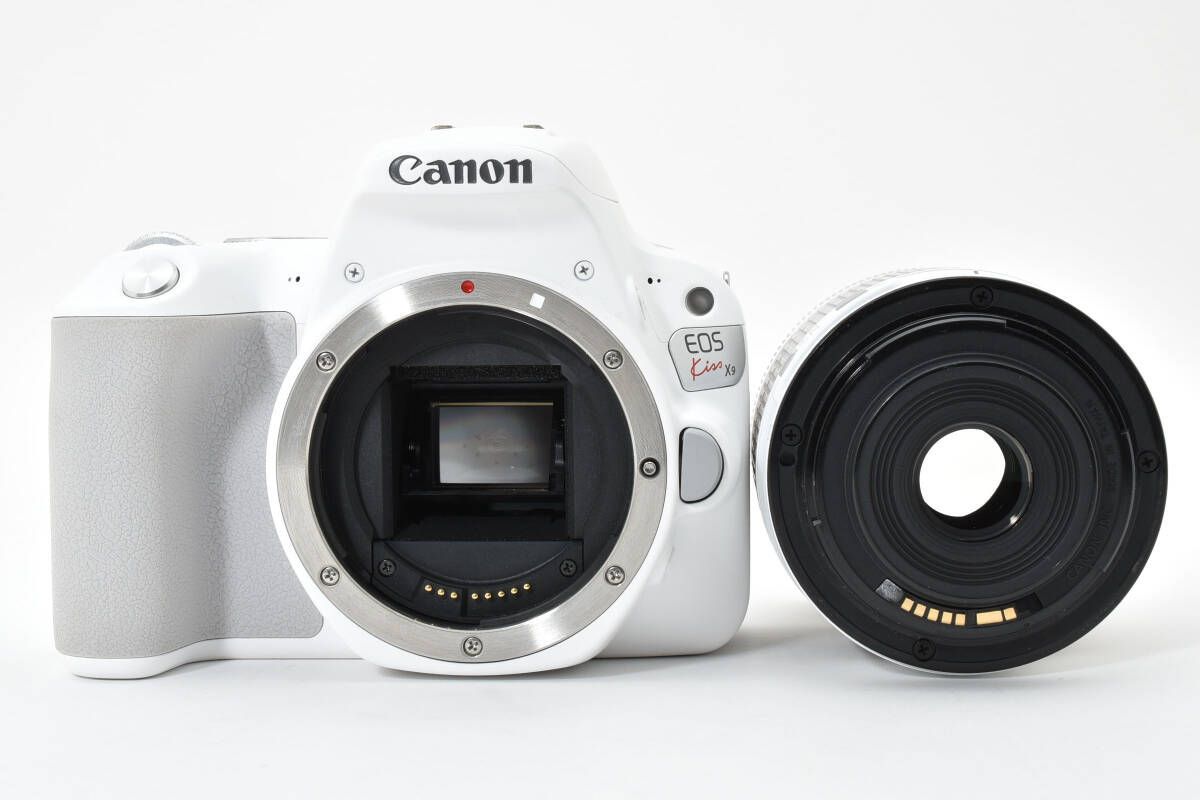 ☆極上品☆キヤノン Canon EOS Kiss X9 ボディ ホワイト / EF-S 18