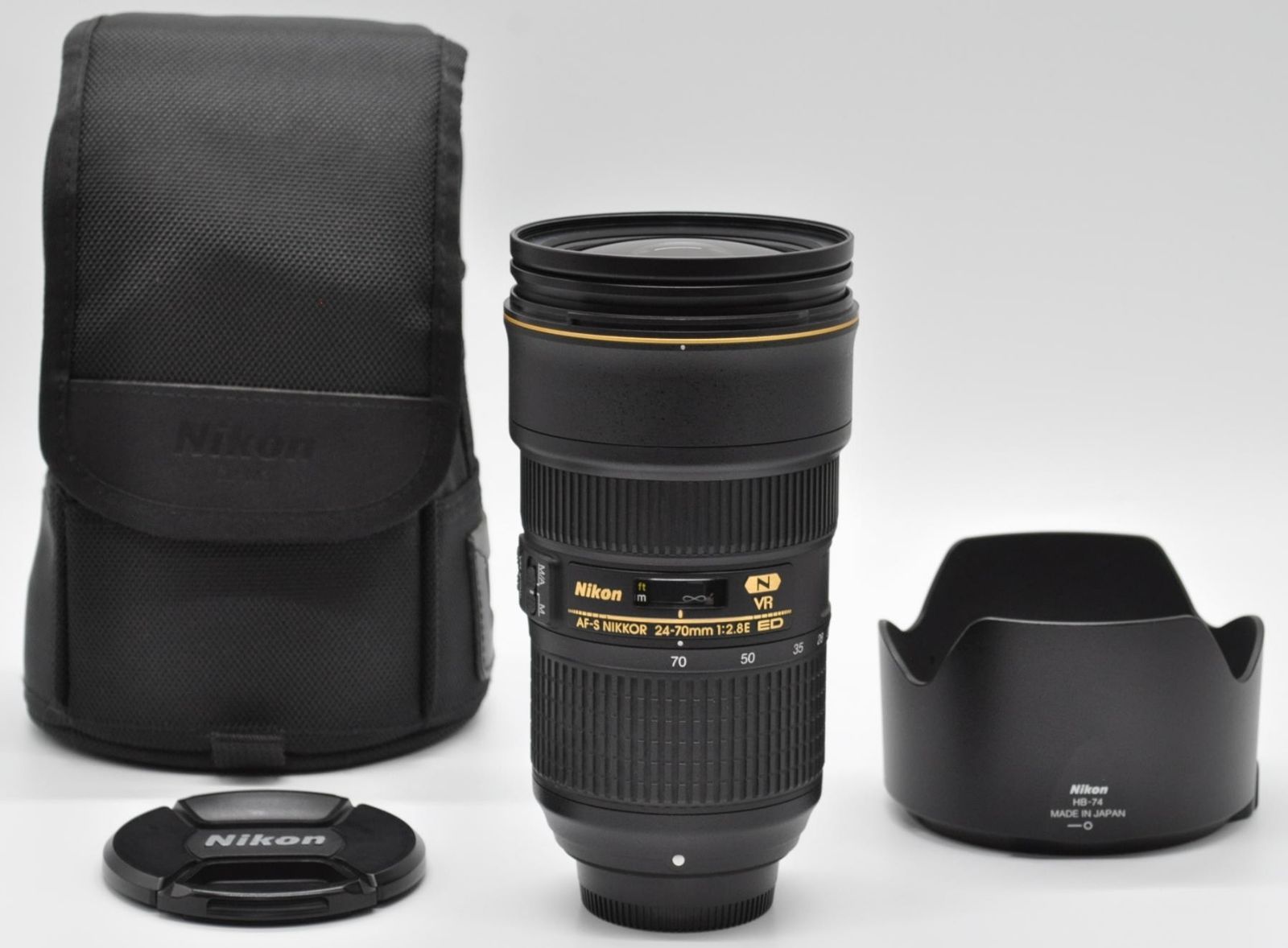 極上品!＞ Nikon ニコン AF-S NIKKOR 24-70mm f/2.8E ED VR ♪あると