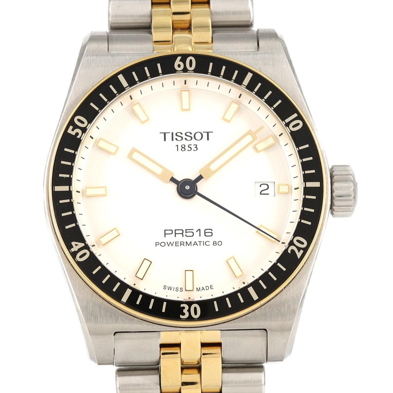 ティソ PR 516パワーマティック80 コンビ T 149 407 22 011 00 SSxCG 自動巻
